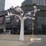不銹鋼裝飾燈雕塑